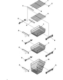 Freezer shelves (gc2227hekb/s/w)