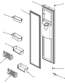 Freezer door (gc2227hek3/5/9)