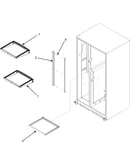 Refrigerator shelves