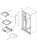 Refrigerator shelves