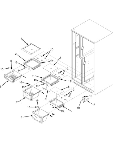 Crisper assembly