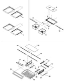 Refrigerator shelving