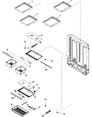 Refrigerator shelving