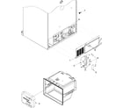 Amana ABL2227FES0 cabinet back diagram