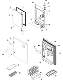 Refrigerator door