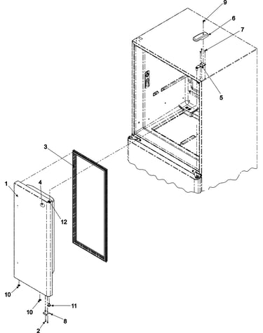 Right refrigerator door