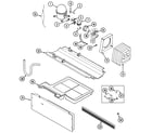 Crosley CT21A5Q compressor (bisque) diagram