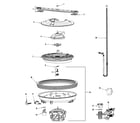 Jenn-Air JDB2150AWP pump & motor diagram