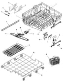 Rail & rack assembly (mdl/lwr)