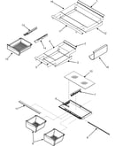 Refrigerator shelves