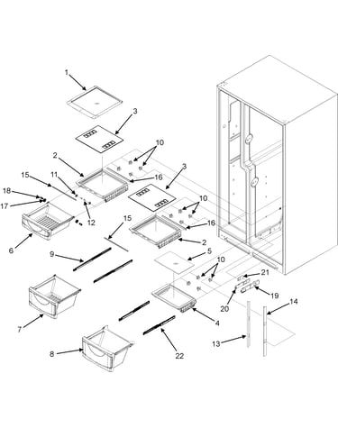 Crisper assembly