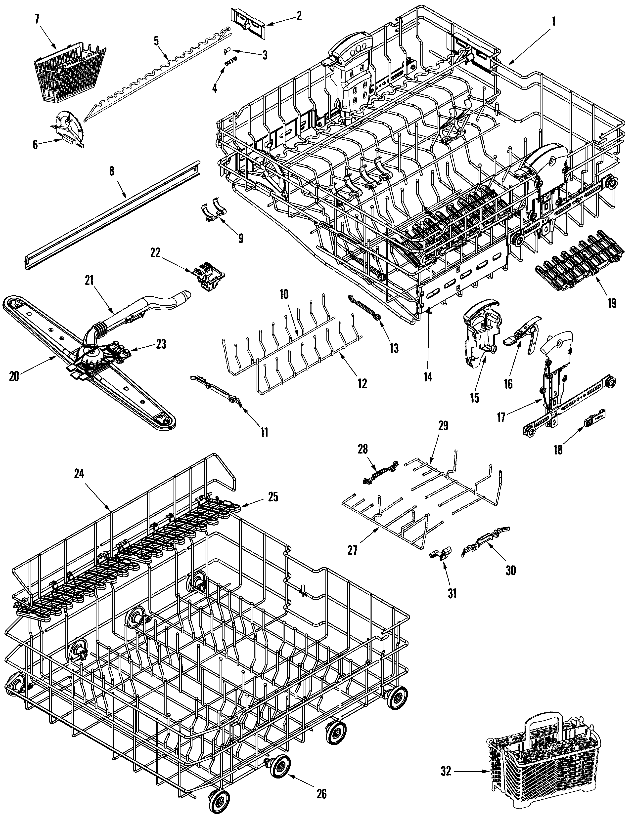 RAIL & RACK ASSEMBLY