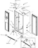 Hinges & toe grille (gc2225gekb/s/w)