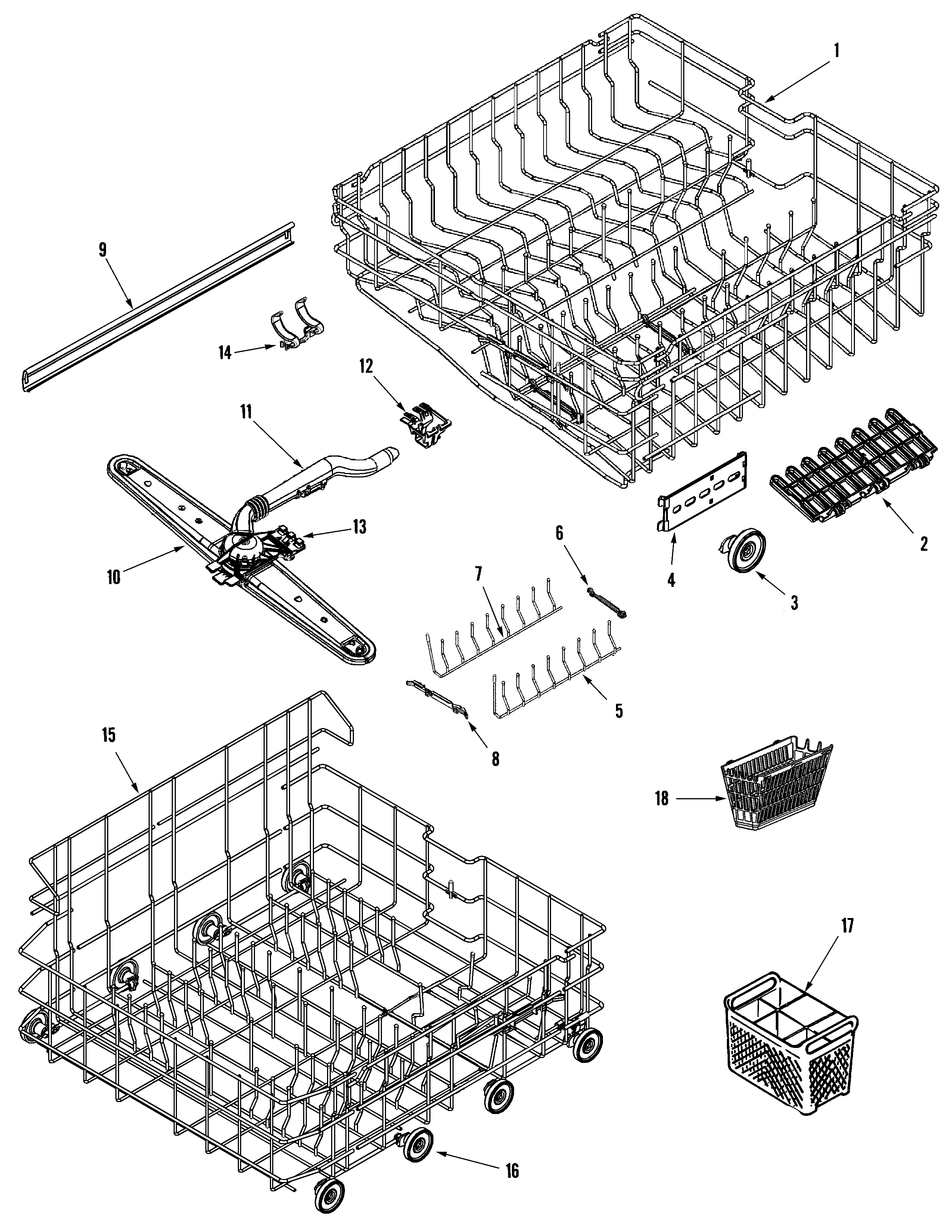 RAIL & RACK ASSEMBLY