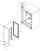 Left refrigerator door