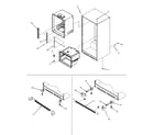 Maytag MFF2557HEW interior cabinet & toe grille diagram