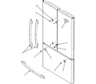 Maytag MFF2557HES handles (mff2557heb/q/s/w-series 10) diagram