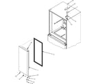Maytag MFD2561HEQ right refrigerator door diagram