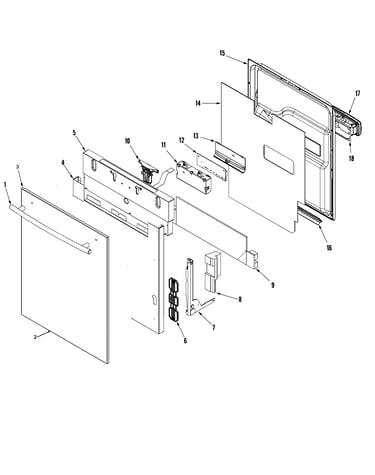 Control panel & door