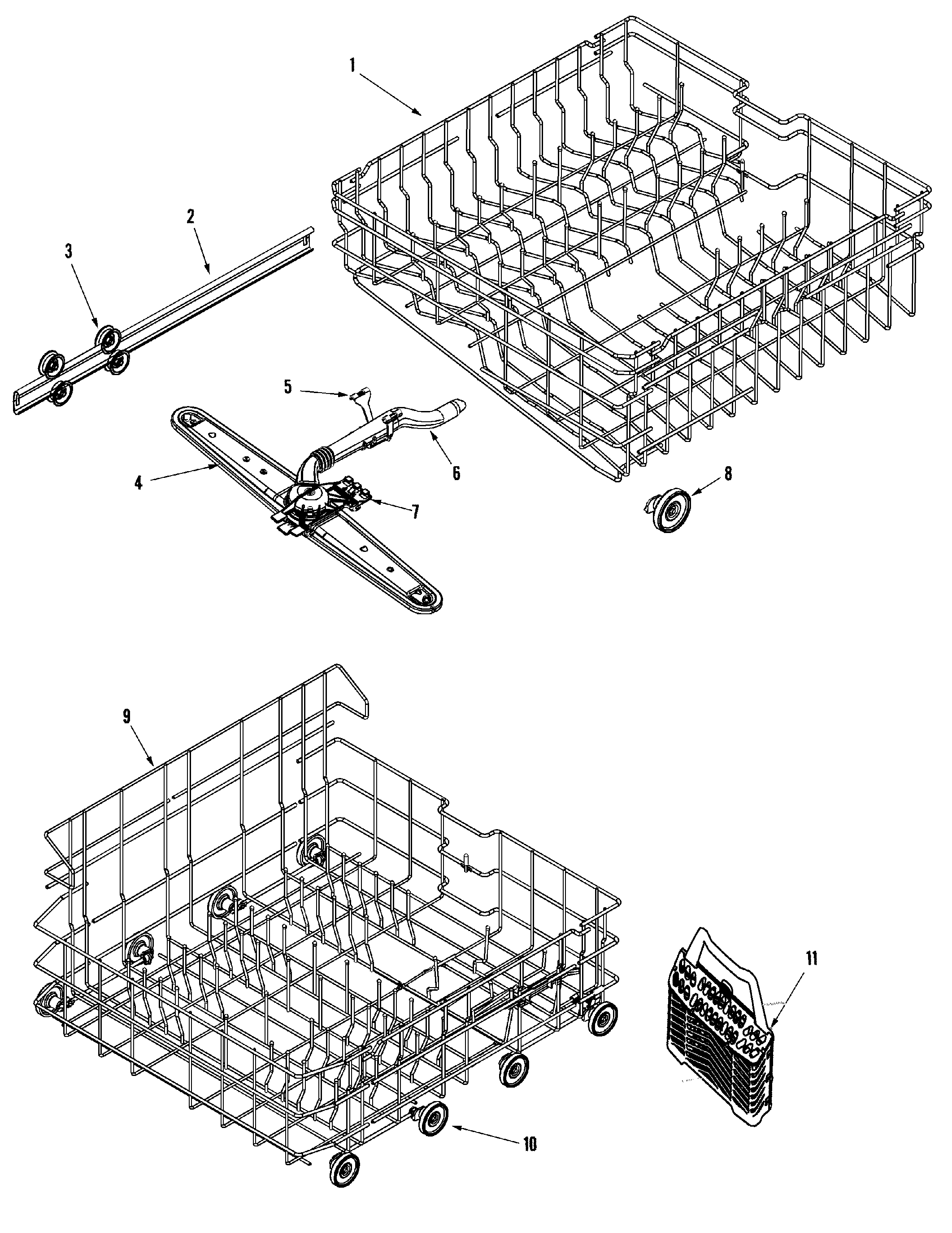 TRACK & RACK ASSEMBLY