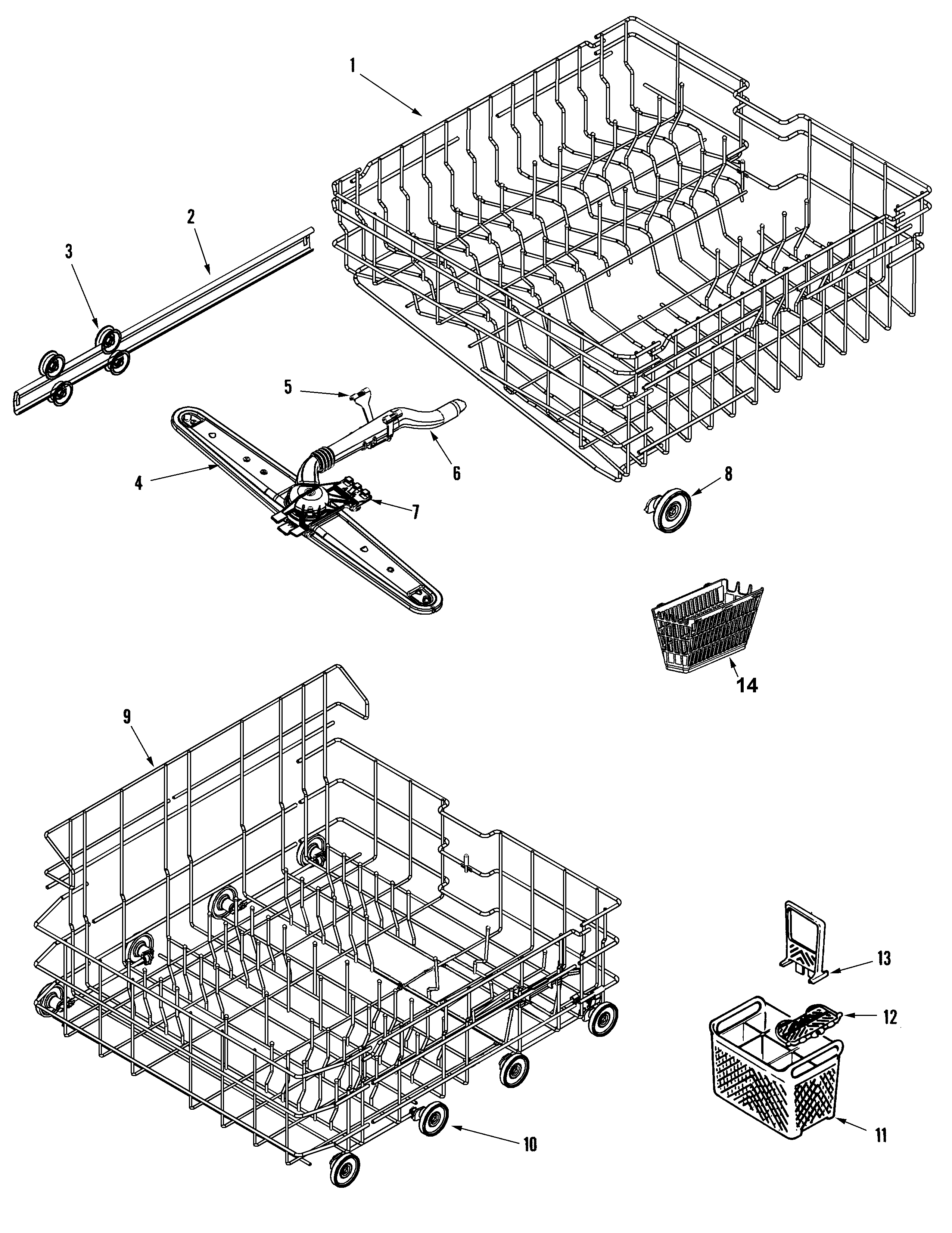 TRACK & RACK ASSEMBLY