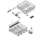 Maytag MDBS561AWB track & rack assembly diagram