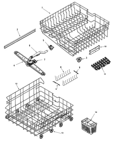 Rail & rack assembly