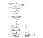 Maytag MDC4650AWB pump & motor diagram