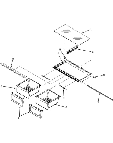 Crisper assembly