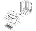 Maytag MBR2562KES pantry assembly diagram