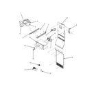 Maytag MSD2650KES freezer compartment diagram