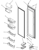 Refrigerator door