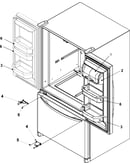 Ref dr storage & center hinges