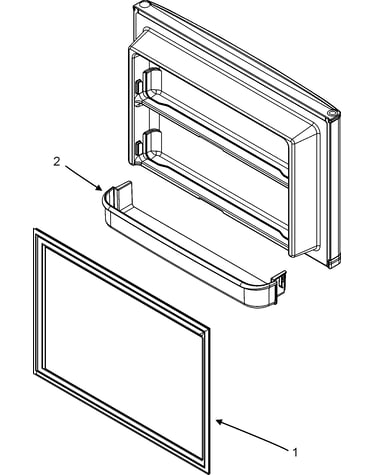 Freezer inner door