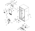 Amana ASB2623HRQ evap fan assy and lights diagram