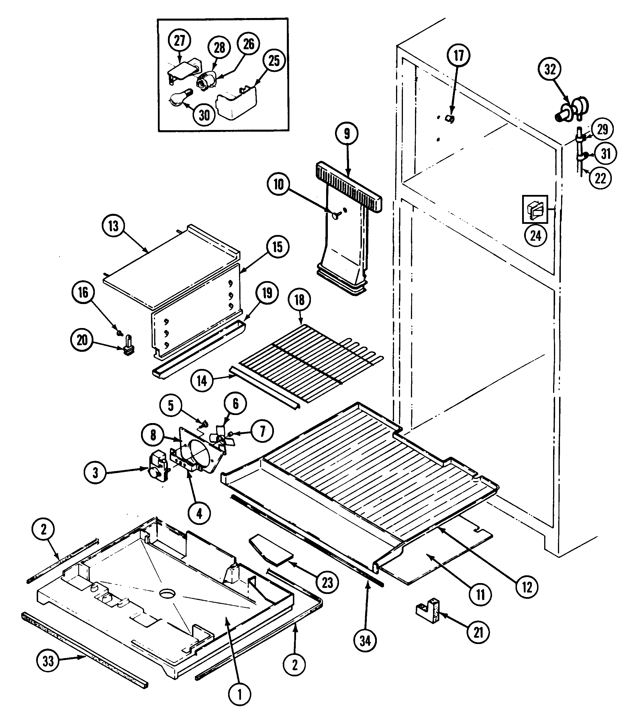 FREEZER COMPARTMENT
