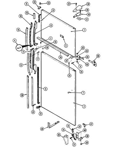 Outer door
