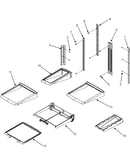 Refrigerator shelves