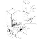 Maytag MFI2568AEB cabinet back/front rollers diagram