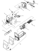 Ice maker/ice bin/auger motor