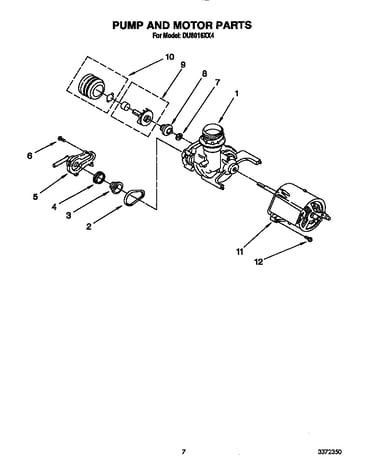 Pump and motor