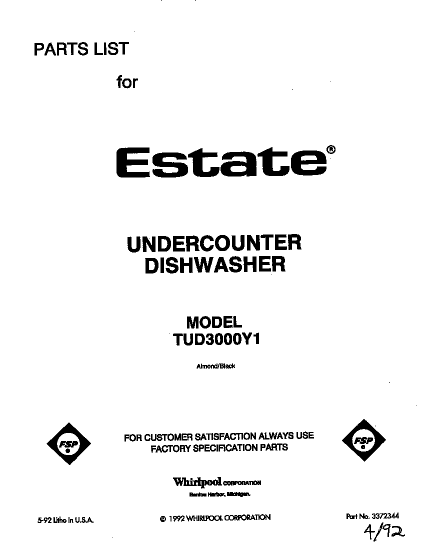 Front cover