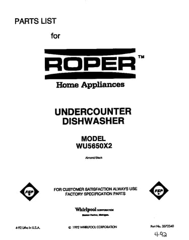 Front cover