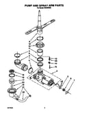 Pump and sprayarm
