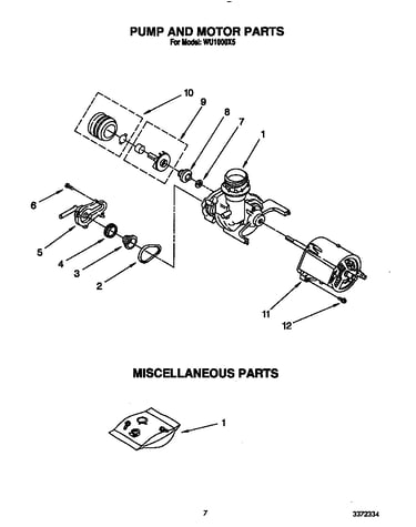 Pump and motor