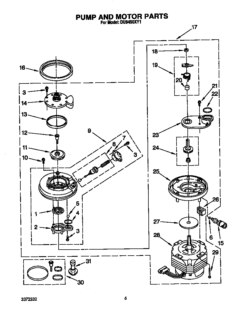 PUMP AND MOTOR