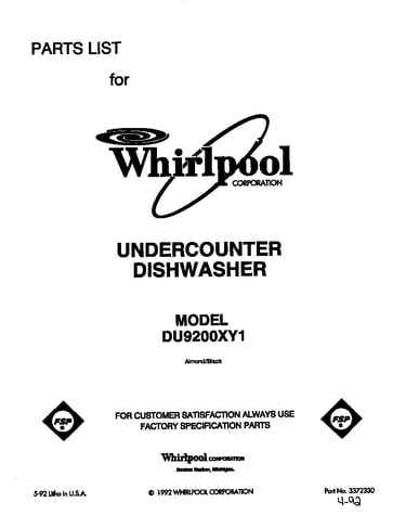 Front cover