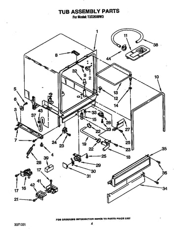 Tub assembly