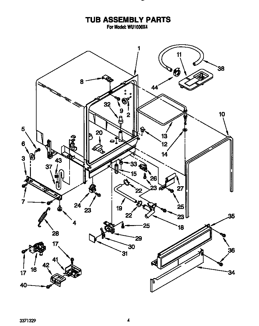 TUB ASSEMBLY