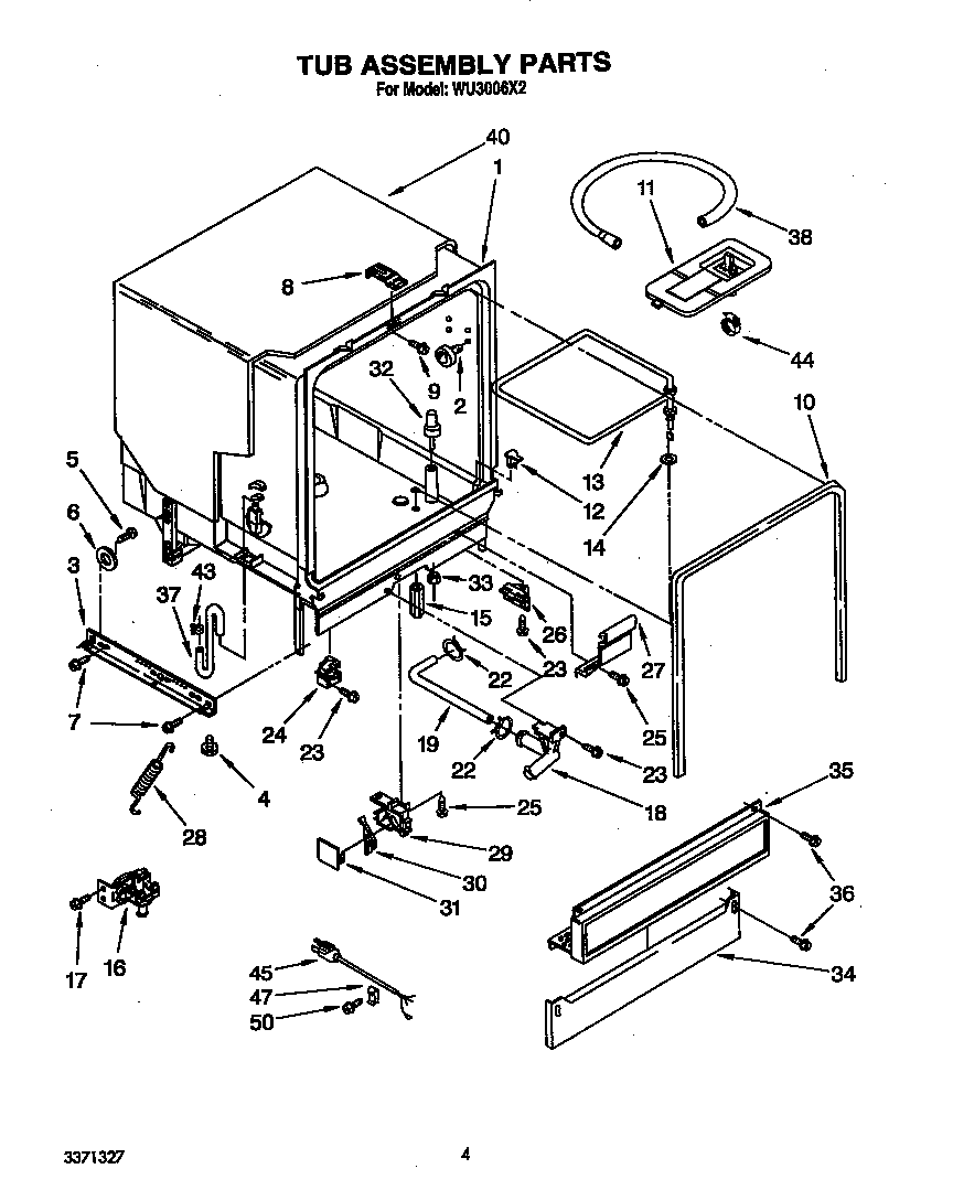 Tub assembly